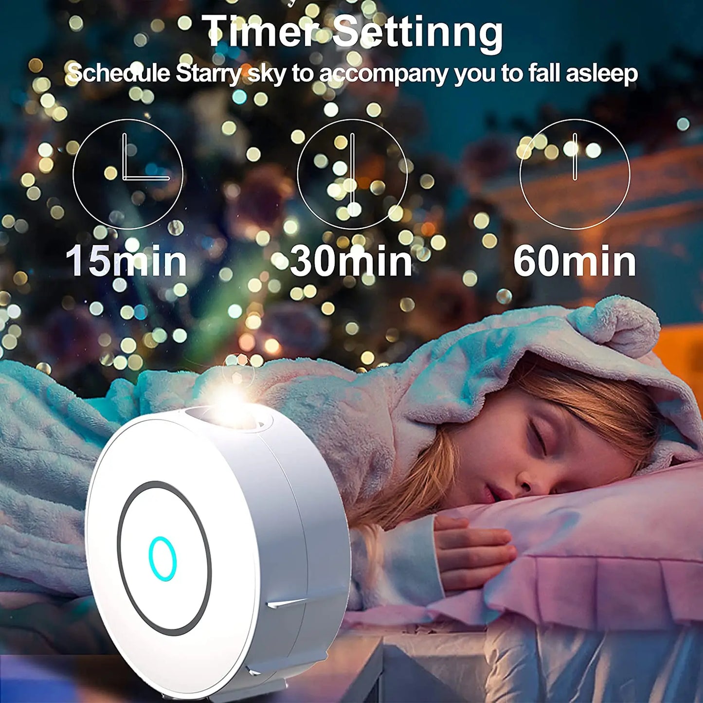 Galaxy Projector Light Tuya Smart Life Smart Star Projector APP Work with Alexa Google Home Colorful Starry Sky LED Night Light