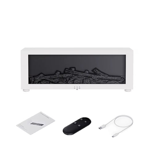 Fire Aroma Diffuser Fire Home Room Fragrance Humidifier with Night Light Diffuser Air Humidifier Essential Oil Diffuser