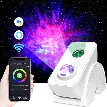 Galaxy Projector Light Tuya Smart Life Smart Star Projector APP Work with Alexa Google Home Colorful Starry Sky LED Night Light